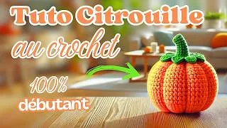 Miniature : Tuto débutant : Citrouille au crochet 🎃 Toutes les tailles (Amigurumis - Halloween) 🍁