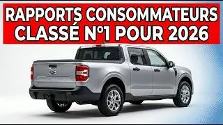 Miniature : 8 PICK-UPS Presque Parfaits Selon Consumer Reports 2026