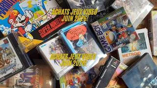 Miniature : Achats JEUX VIDEO JUIN 2026! Je rentre une nouvelle console! #jeuxvidéo #retrogaming #gaming #sega