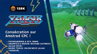 Miniature : 🛸 Xevious 128ko (2026) Amstrad CPC, la baffe !