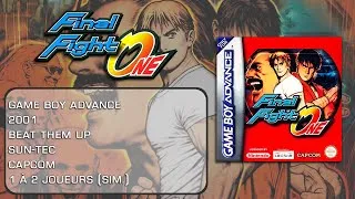Miniature : Final Fight One - GAME BOY Advance