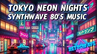 Miniature : Tokyo Vibes: 80s Synthwave Mix | Neon Nights in the City