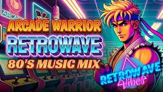 Miniature : Arcade Warrior: 80s Retrowave Battle Mix | Synthwave Gaming Soundtrack