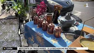 Miniature : A Trois-Mares, la brocante fait le plein tous les 3ème dimanches du mois.