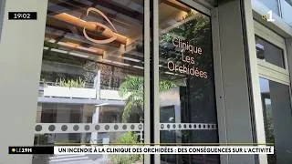 Miniature : Incendie à la clinique des Orchidées, le bloc opératoire est inutilisable.