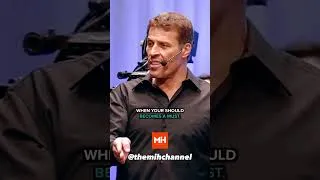 Miniature : We all get what we tolerate - Tony Robbins #shorts #motivation