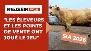 Miniature : Salon de l'agriculture 2026 : Succès de la vente en ferme des femelles bouchères Charolaises