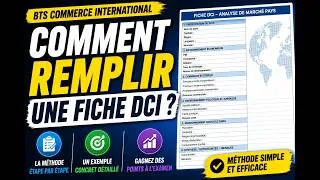 Miniature : BTS CI : Comment remplir une fiche DCI ?