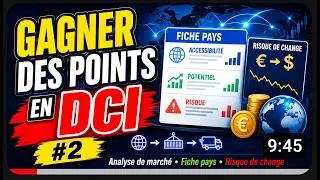 Miniature : BTS Commerce International : Gagne des points facilement en DCI avec la fiche pays.