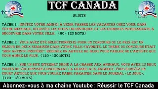 Miniature : TCF CANADA 🇨🇦/expression écrite/Correction : LA CHASSE AUX ANIMAUX. ✍✍