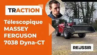 Miniature : Chez Guillaume Bataille, l'essai du télescopique Massey-Ferguson TH 7038 Dyna-CT - TRACTION #22