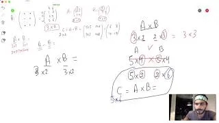 Miniature : [Maths]  Bac éco (Lycée) maths: Matrice (cours)