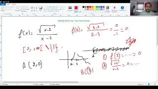 Miniature : [Maths] 2ème année Sciences (Lycée) maths: Généralité sur les fonctions(Exercices du livre scolaire)