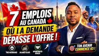 Miniature : 7 emplois du Canada où la demande dépasse largement l'offre