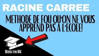 Miniature : Apprends une méthode pour calculer de tête les racines carrées sans te tromper en 5 minutes