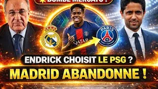 Miniature : ENDRICK ROMPT LE SILENCE ! COLÈRE À MADRID - PSG OFFRE 70M€, ARBELOA SOUS PRESSION 🔥 DRAME AU REAL !