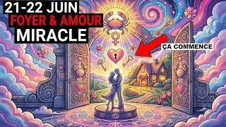 Miniature : DEMAIN Solstice d'Été ouvre la saison Cancer - 3 Signes reçoivent le Miracle FOYER & AMOUR (21 juin)