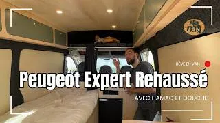 Miniature : Peugeot Expert rehaussé - van VASP avec hamac et douche