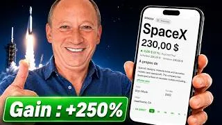 Miniature : Pourquoi j'ai acheté des Actions SpaceX [Gain : +250%] ?