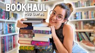Miniature : J'ai reçu 40 livres 📚😍 BOOKHAUL DE L'ETE ☀️