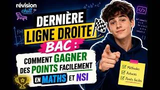 Miniature : Dernière ligne droite Bac : Comment gagner des points facilement en Maths et NSI