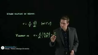 Miniature : [RévisionsBac.com] - Vitesse volumique de réaction