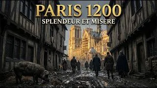 Miniature : Paris 1200 · Promenez-vous dans la Ville Médiévale | Reconstitution IA