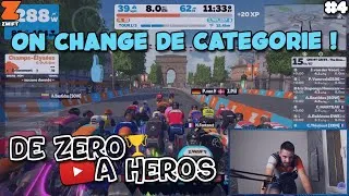 Miniature : COURSE ZWIFT - On CHANGE de CATEGORIE pour courir sur LES CHAMPS ELYSEES (Paris) : On donne tout #4