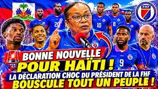Miniature : 🚨🇭🇹 BONNE NOUVELLE POUR HAÏTI ! LA DÉCLARATION CHOC DU PRÉSIDENT DE LA FHF BOUSCULE TOUT UN PEUPLE !
