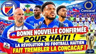 Miniature : 🚨🇭🇹BONNE NOUVELLE CONFIRMÉE POUR HAÏTI ! LA RÉVOLUTION DU FOOTBALL HAÏTIEN FAIT TREMBLER LA CONCACAF