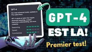 Miniature : GPT-4 est disponible sur ChatGPT Plus (premier test à chaud) #openai