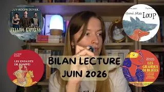Miniature : [Bilan lecture] En juin, j'ai lu de la science-fiction, du contemporain, de l'essai en BD, ...