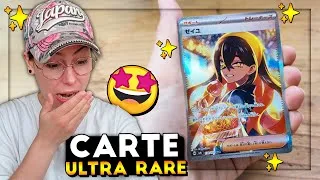 Miniature : Je choppe une carte à 200€😱 INCROYABLE ouverture Mascarade Crépusculaire✨(Booster Pokémon)