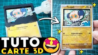 Miniature : Le guide ULTIME pour faire sa 1ère CARTE 3D !✨ (Tutoriel étape par étape - Pokémon)