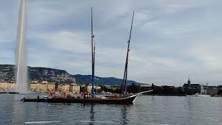 Miniature : Le Neptune rentre au port. Genève