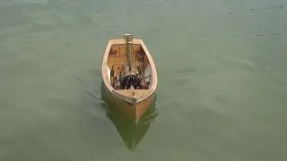 Miniature : La chaloupe à vapeur Eva-Palmer de Patrice - MNDTV Breteuil 2026 RC (Bateau radiocommandé)