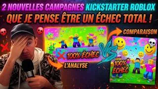 Miniature : Analyse de deux campagnes Kickstarter Roblox