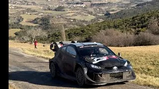 Miniature : Test Rallye Monte-Carlo 2025 - Sébastien Ogier / Vincent Landais - Toyota Yaris Rally1