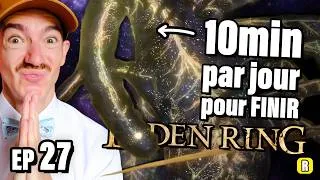 Miniature : J'ai FINI !!! (à 500 likes je fais Malénia) | 10 min / jour pour FINIR Elden Ring (Jour 27)