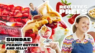 Miniature : Le meilleur sundae peanut butter et fraises maison | Recettes Prefs | Ricardo Cuisine