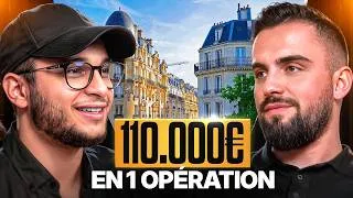 Miniature : Retour d’expérience : comment il a fait 110 000€ de plus value NETTE en une opération !