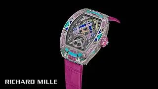 Miniature : Anatomy of the RM HJ-02 Automatic Tourbillon, pink variations — RICHARD MILLE