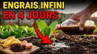 Miniature : Fabriquez cet ENGRAIS GRATUIT et regardez vos plantes exploser en 30 jours