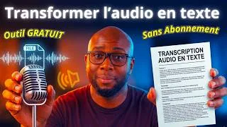 Miniature : Transcrire Audio en Texte Gratuitement sur PC : Le Meilleur Outil (Sans Abonnement)