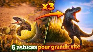 Miniature : PATH OF TITANS : Devenir ADULTE en Temps Record ! (6 Astuces de Pro) 🦖