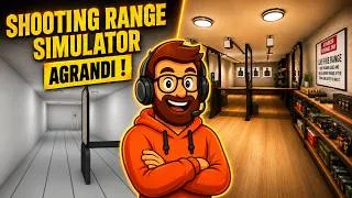 Miniature : Mon stand de tir s'agrandit ! 🎯| Shooting Range Simulator FR