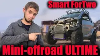 Miniature : Je fabrique la mini-machine Offroad ULTIME avec une SMART FORTWO !