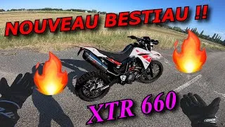 Miniature : J'ACHÈTE UN BULLDOZER !! 🔥 YAMAHA XTR 660