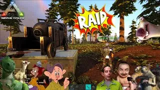 Miniature : RAID DE CHOC avec la pire équipe... (ARK) | Ep 2