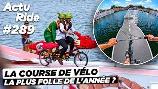 Miniature : La course la plus folle de France ! Grosse chute à moto de Mathis Valin ! Record du monde d'apnée !